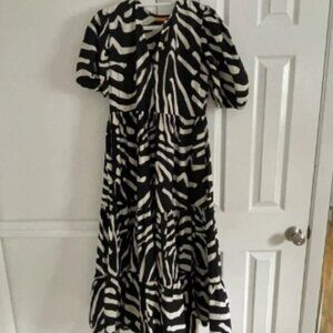 Oliphant Zebra Maxi Dress Animal Print Cotton Safari Tuckernuck Vacation Resort
